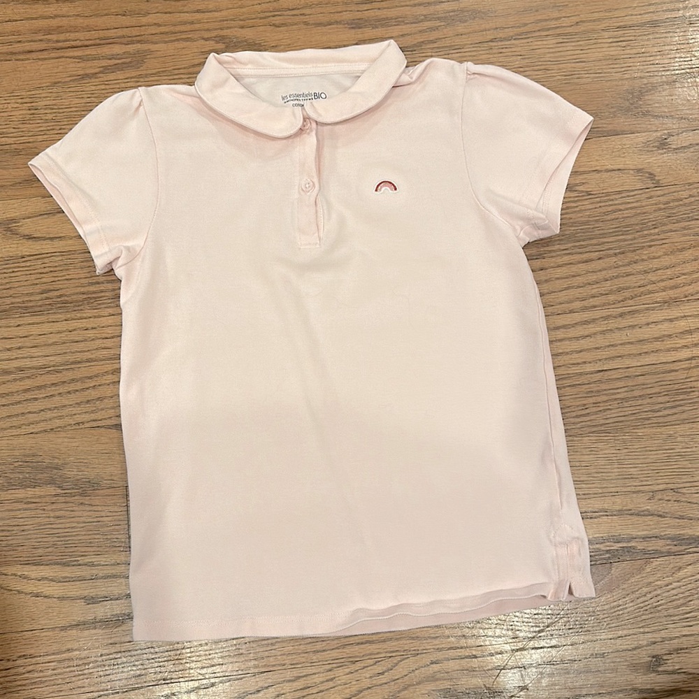 🇫🇷 Cute perfect condition pink polo shirt